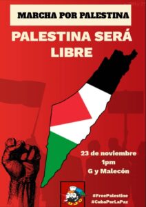 Lee más sobre el artículo Unión de Jóvenes Comunistas convoca para el jueves a una movilización a favor de Palestina