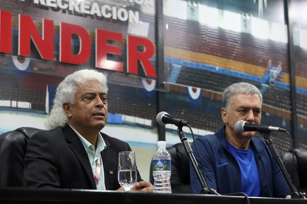 En este momento estás viendo Barcelán, vice-president of the Pan American Weightlifting Federation