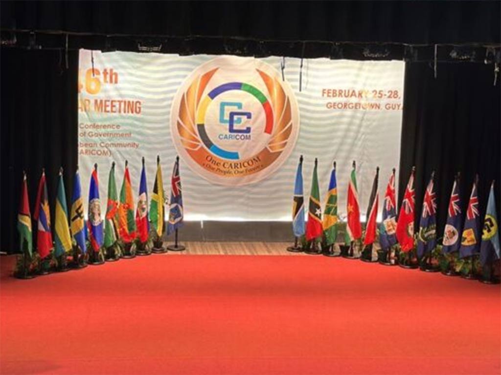 En este momento estás viendo Caricom Conference comes to an end in Guyana