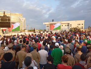 Lee más sobre el artículo Preside Díaz-Canel acto de solidaridad en Cuba con Palestina