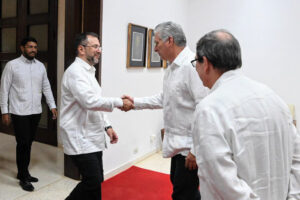 Lee más sobre el artículo Díaz-Canel received Venezuelan Foreign Minister Yvan Gil