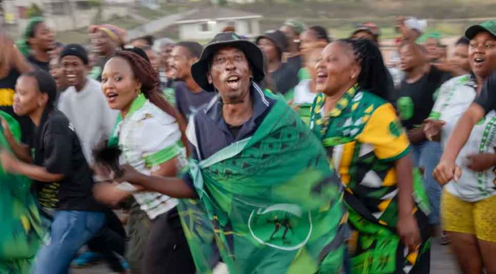 En este momento estás viendo ANC stays ahead in South African election results
