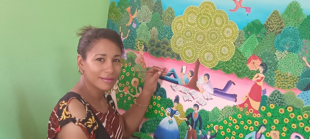 En este momento estás viendo Pintora cubana premiada en Europa expresa su orgullo (+Fotos)