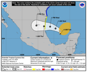 Lee más sobre el artículo A punto de formarse primera tormenta tropical de la temporada 2024