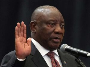 Lee más sobre el artículo Toma hoy posesión en Sudáfrica reelecto presidente Cyril Ramaphosa