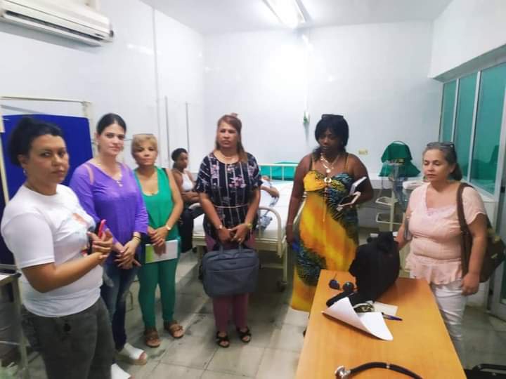 En este momento estás viendo Visitan Chambas integrantes del secretariado nacional del Sindicato de la salud