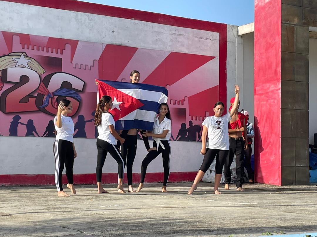 Lee más sobre el artículo Efectúo Majagua acto municipal por el 71 aniversario de la gesta del Moncada