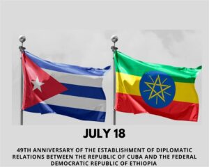 Lee más sobre el artículo Etiopía y Cuba, 49 años de solidaridad y respeto mutuo