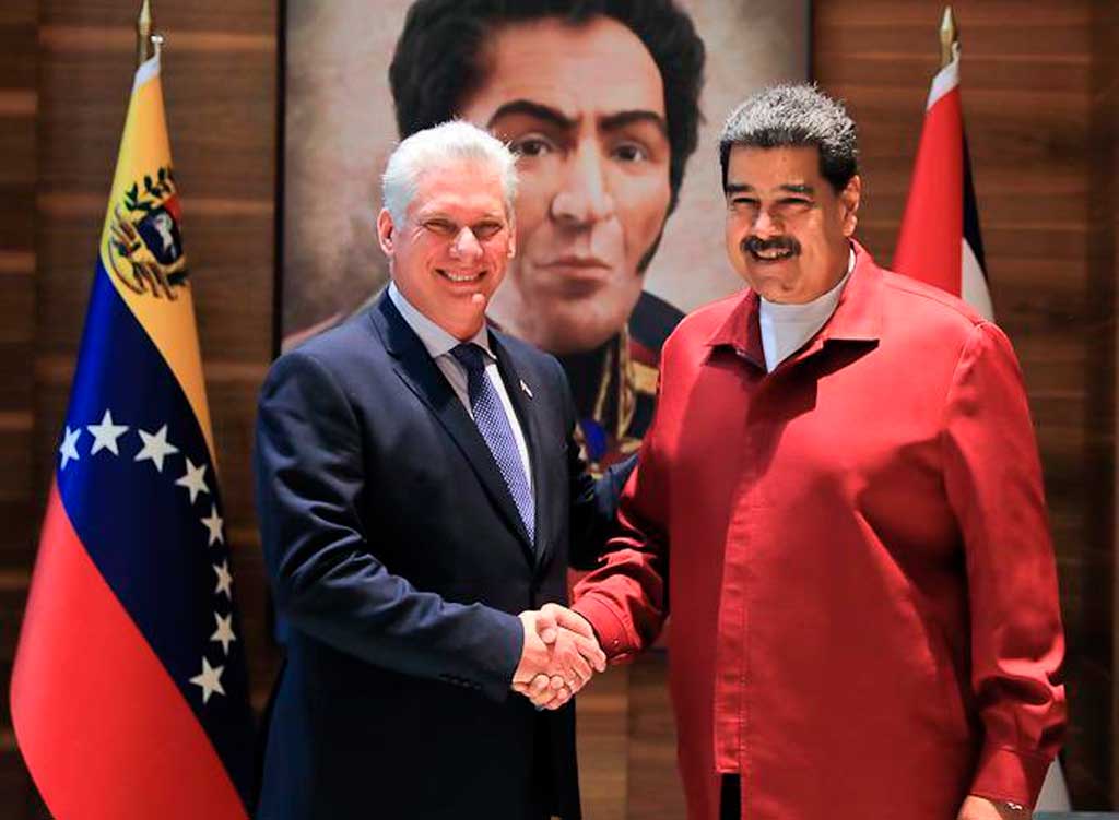 En este momento estás viendo Presidente cubano felicita a Nicolás Maduro por su victoria electoral