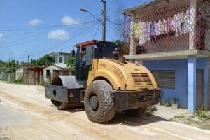 Lee más sobre el artículo Reparan viales en Morón como parte de las tareas por el 26 de Julio