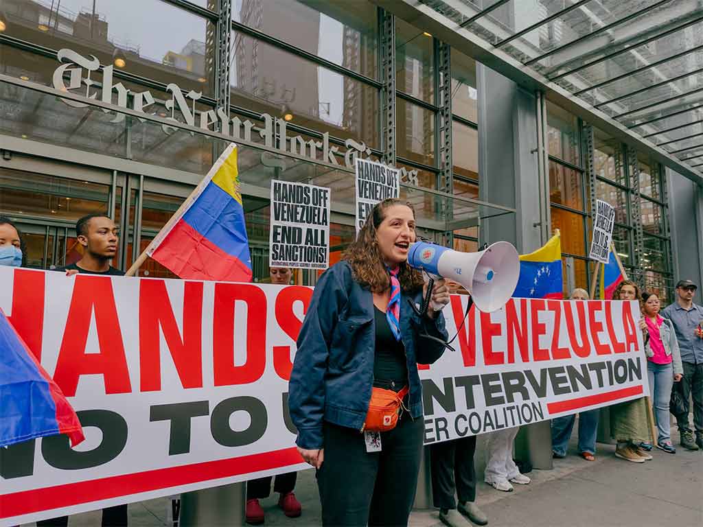 En este momento estás viendo EEUU fuera de Venezuela, reclamarán en día de acción internacional