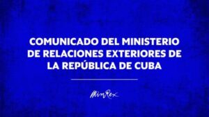 Lee más sobre el artículo Cuba desmiente calumnias sobre supuesta injerencia en Venezuela