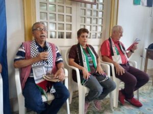 Lee más sobre el artículo Muestran obra gráfica del avileño Rafael Borroto Galviz en apoyo a Palestina