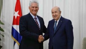 Lee más sobre el artículo Cuban President congratulates Algerian counterpart on re-election