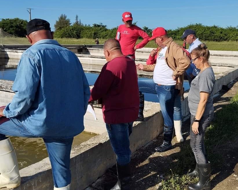 En este momento estás viendo Avilanian authorities visit the Morón Fish Farming Centre