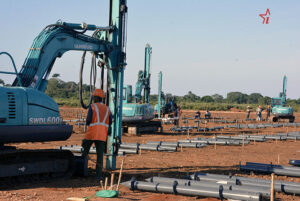 Lee más sobre el artículo Morón construction forces support the construction of a solar farm