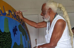 Lee más sobre el artículo Pondera Díaz-Canel obra del artista Manuel Mendive