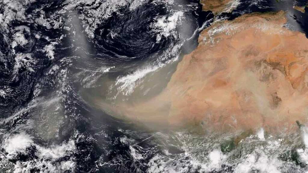 En este momento estás viendo Polvo del Sahara afecta los cielos del Caribe