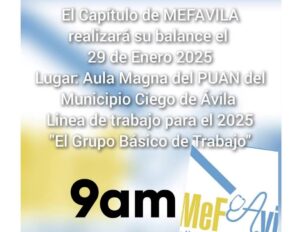Lee más sobre el artículo The balance of work in Family Medicine will take place in Ciego de Ávila