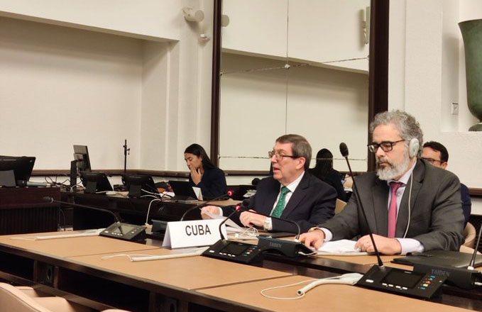 Lee más sobre el artículo Participa Cuba en reunión de Grupo de Defensa de Carta de la ONU