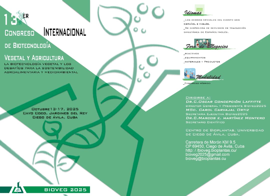 Lee más sobre el artículo Convoca el Centro de Bioplantas avileño al congreso Bioveg