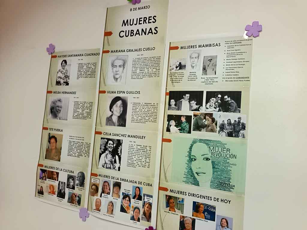 Lee más sobre el artículo Misión diplomática de Cuba en Chile celebra el Día de la Mujer
