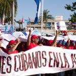 Amplia presencia de jóvenes en desfile del Primero de Mayo