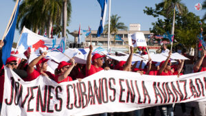 Lee más sobre el artículo Amplia presencia de jóvenes en desfile del Primero de Mayo