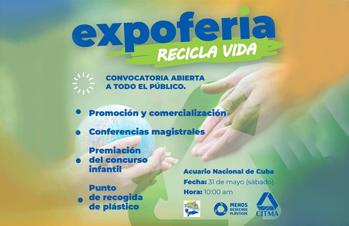 Inauguran hoy en la capital la expoferia Recicla Vida
