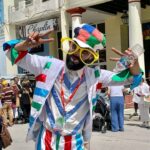 Joven avileño en la 32 Romerías de Mayo