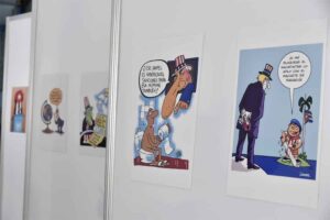 Inauguran exposición contra bloqueo de Estados Unidos