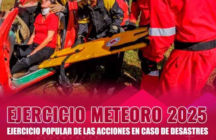 En este momento estás viendo Desde este sábado ejercicio Meteoro 2025