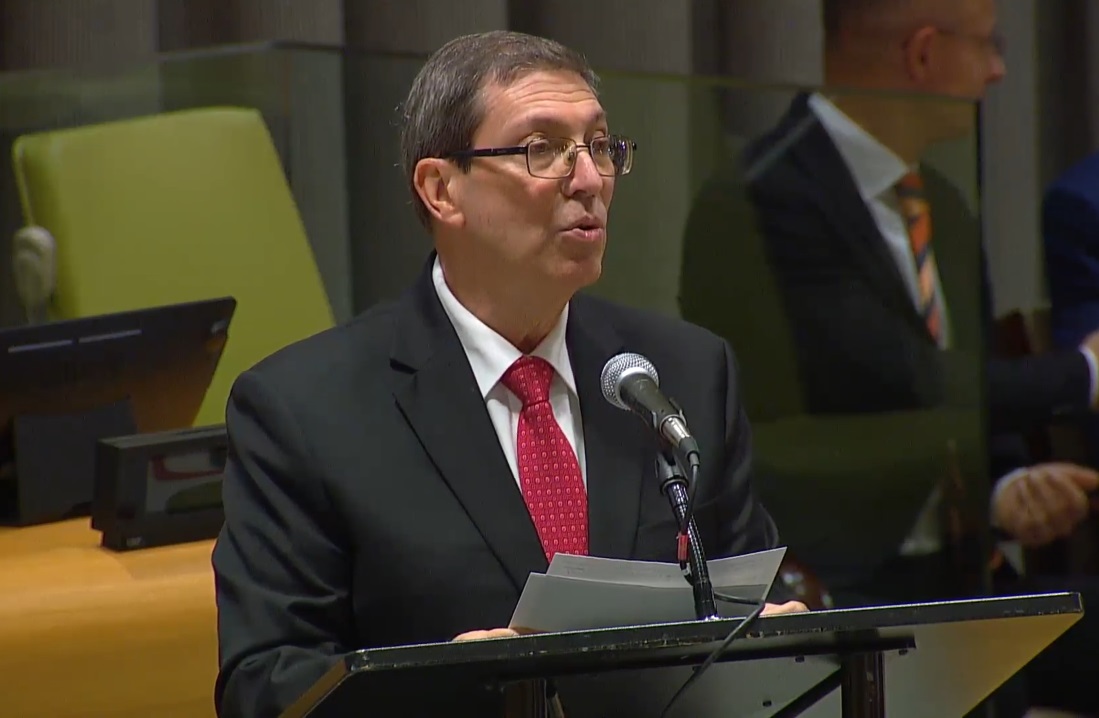 En este momento estás viendo Canciller cubano condena acciones israelíes en Gaza