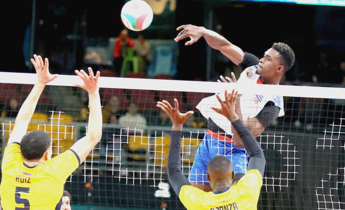 En este momento estás viendo Cuba por segundo éxito hoy en Liga de Naciones de Voleibol