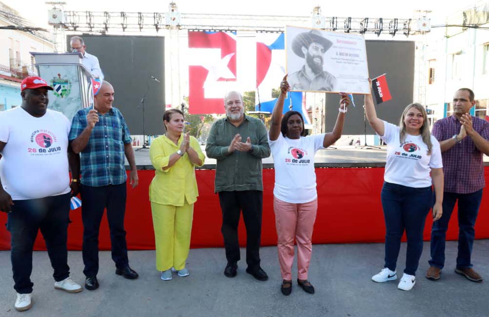 Lee más sobre el artículo Preside Primer Ministro acto en la capital por el 26 de Julio