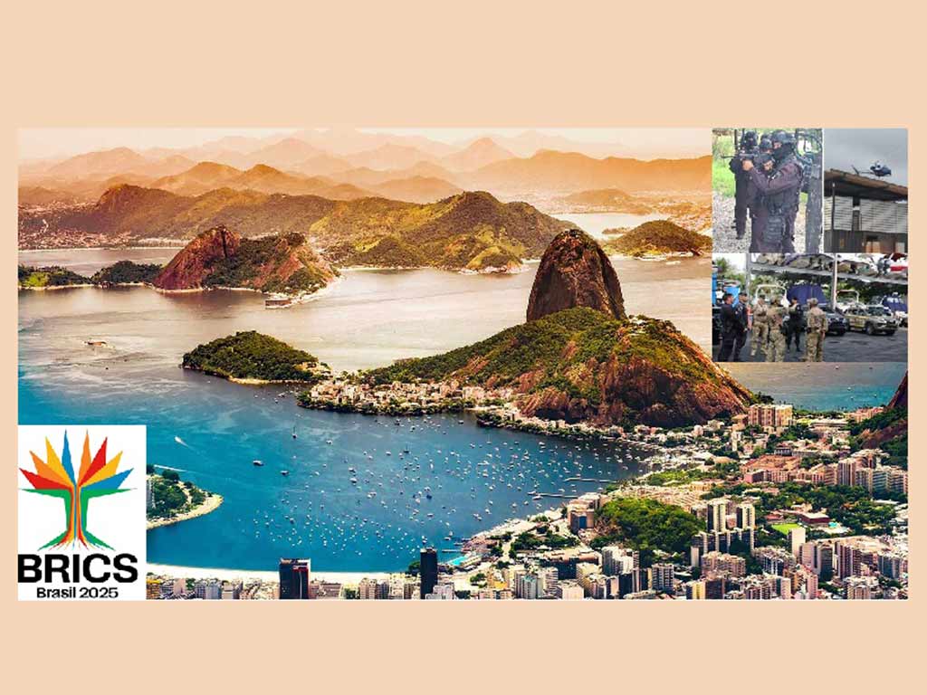 En este momento estás viendo Refuerzan seguridad para cumbre del Brics en Brasil