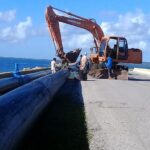 Water Travels Across the Causeway
