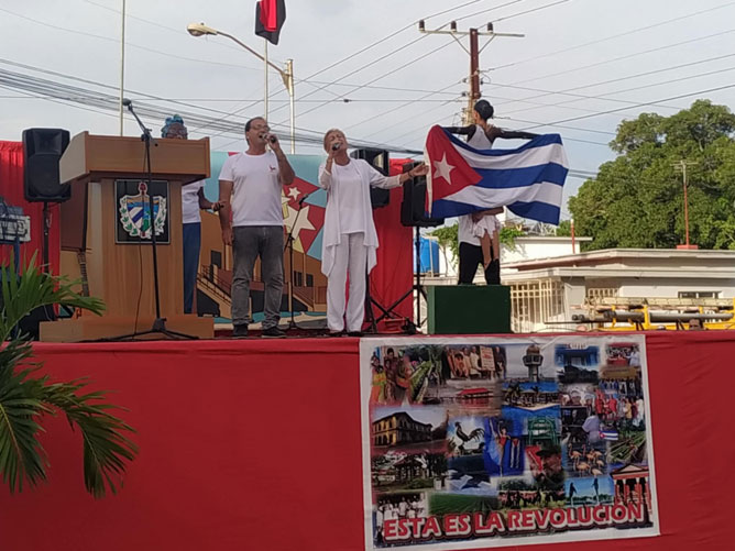 En este momento estás viendo Ratifican en Morón respaldo a la Revolución en acto municipal por el 26 de Julio
