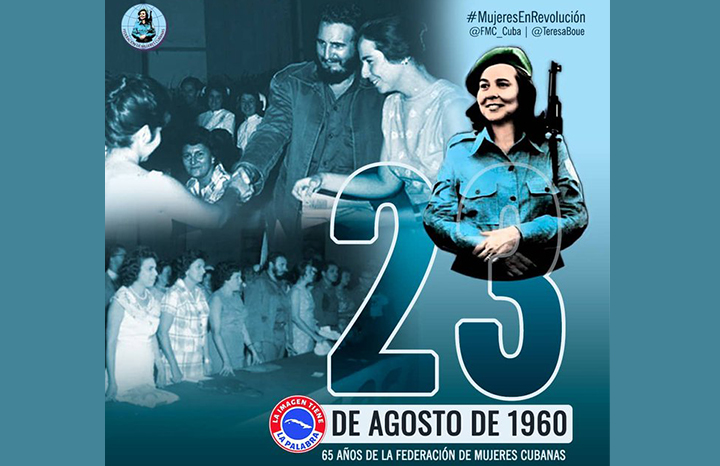 En este momento estás viendo Saludan en Cuba aniversario 65 de la FMC