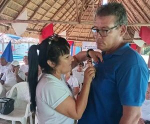 Lee más sobre el artículo Rinden homenaje a Fidel trabajadores del sector hidráulico