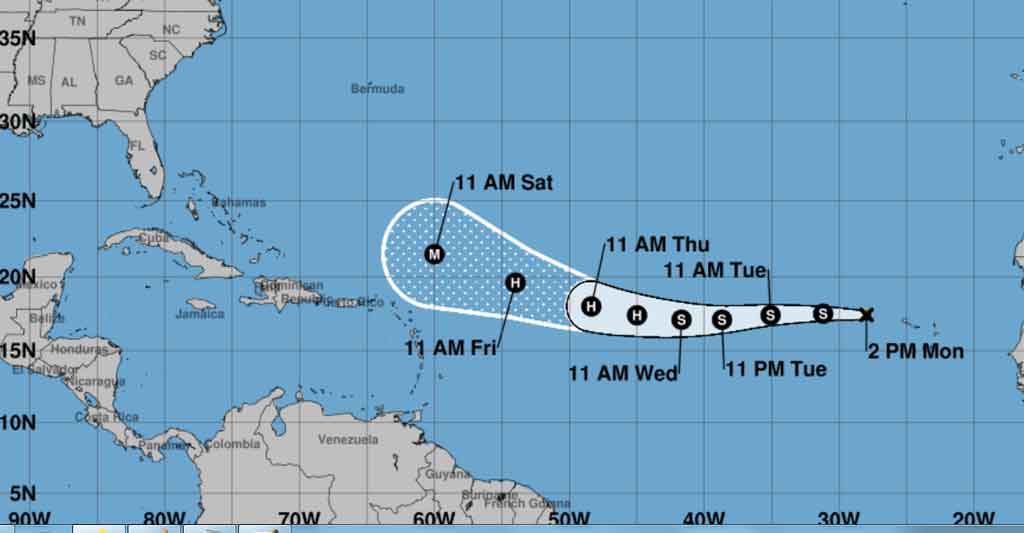 En este momento estás viendo Tormenta tropical Erin podría convertirse en huracán