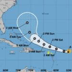 Tormenta Erin a punto de convertirse en huracán
