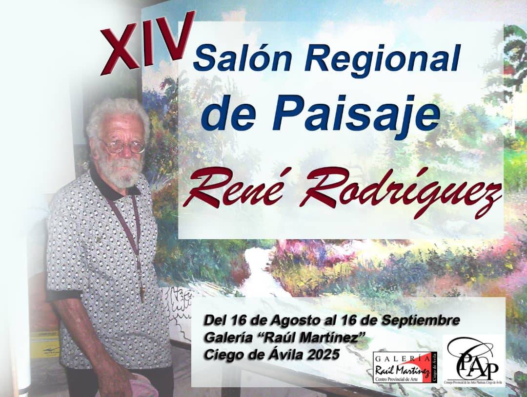 En este momento estás viendo Próxima inauguración del XIV Salón Regional de Paisaje René Rodríguez