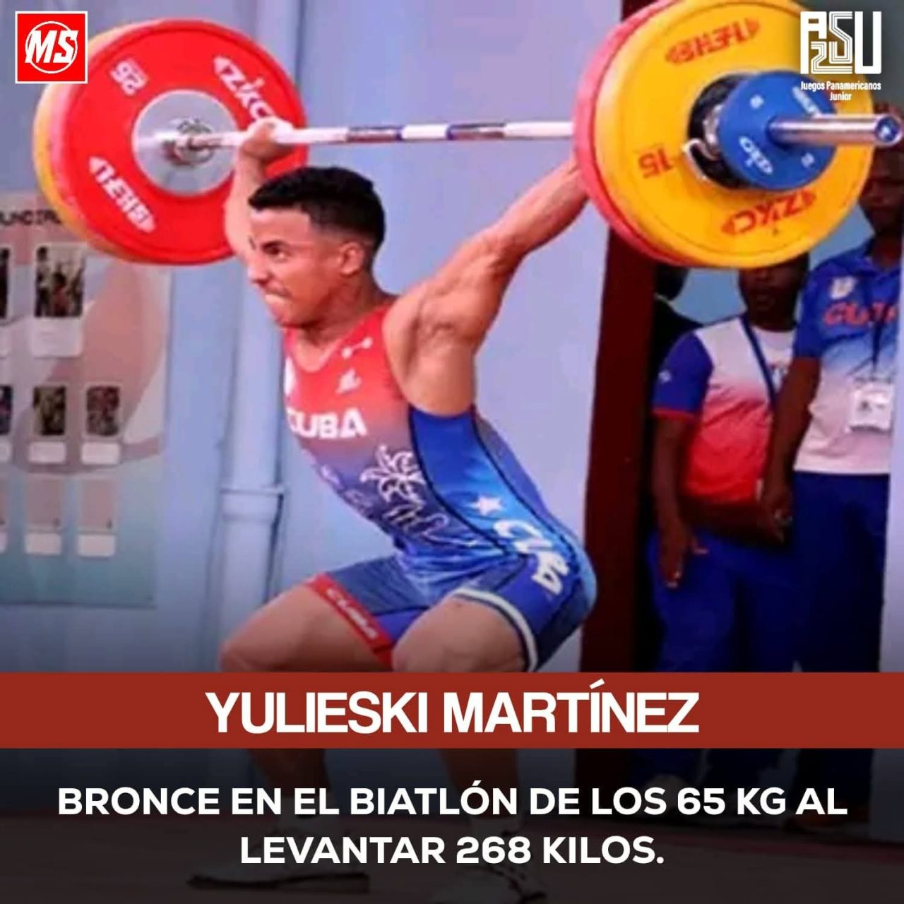 En este momento estás viendo Bronce para atleta avileño en Juegos Panamericanos Junior
