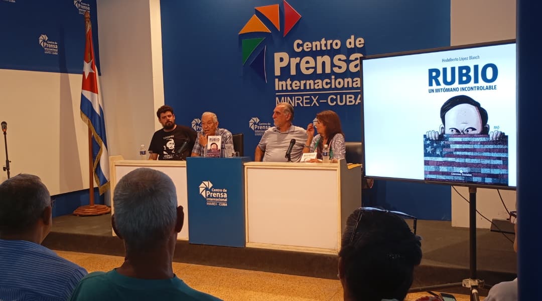 En este momento estás viendo Presentan libro sobre Marco Rubio, un mitómano incontrolable