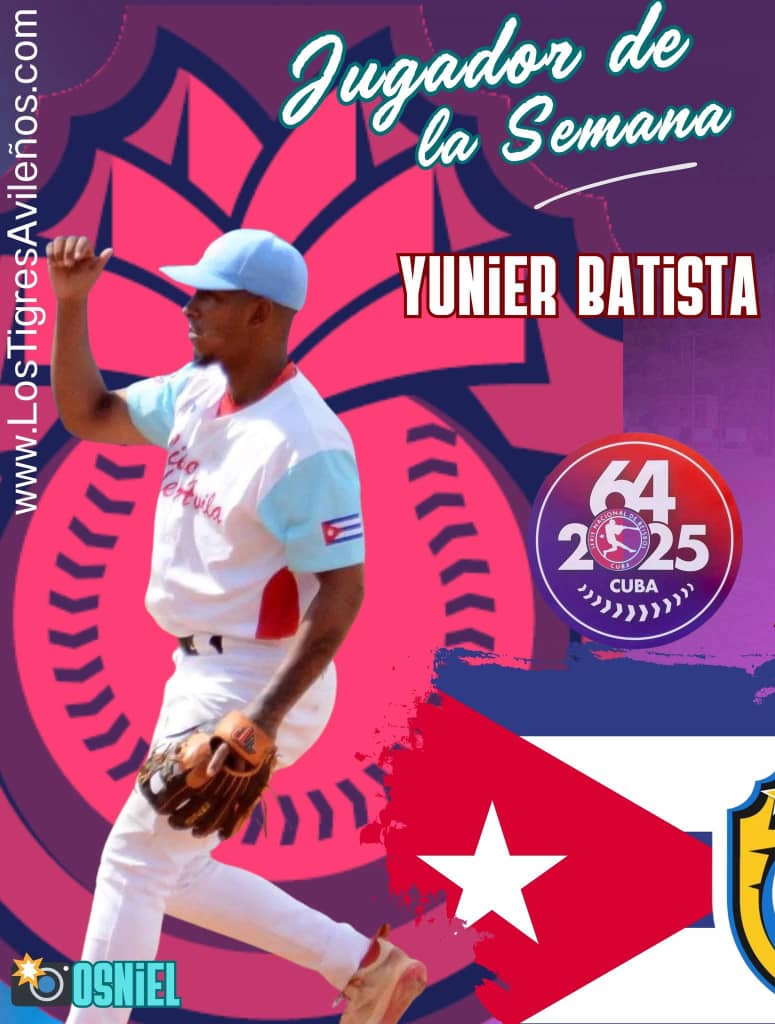 Lee más sobre el artículo Integra lanzador avileño equipo Cuba Sub 23 de Béisbol