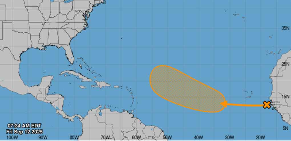 En este momento estás viendo Vigilan otra onda tropical en el Atlántico oriental