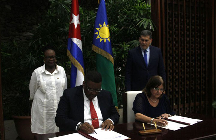 Lee más sobre el artículo Cuba y Namibia fortalecen sus relaciones de cooperación bilateral