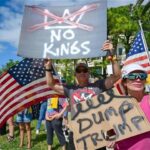 Masiva muestra de rechazo a políticas de Trump recorrió Estados Unidos