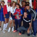 Youth Baseball Five Champion Welcomed in Ciego de Ávila